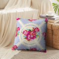 thumbnail image 4 of LALILO Throw Pillow Covers Floral With Peony Accent Art Artwork Cushion Cover 18" x 18", 2 Pack, 4 of 6