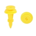 thumbnail image 3 of 20pcs Door Trim Panel Retainer Clips Nylon Yellow for Chrysler Cirrus Jeep Grand Cherokee 6502991, 3 of 5