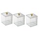 thumbnail image 1 of QTip Holder Dispenser for Cotton Ball, Cotton Swab, Box Set with lid, 1 of 5