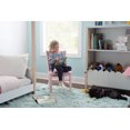 thumbnail image 6 of Linon Virden Farmhouse Style Slat Back Children's Chair, Set of 2, Princess Pink Finish, 6 of 11
