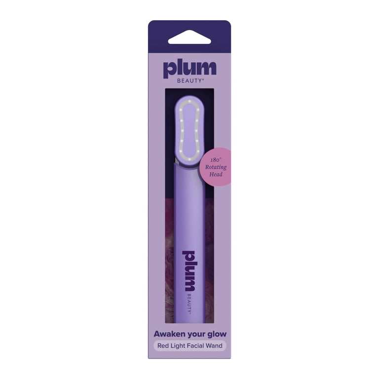 Plum Beauty Red Light Vibrating Facial Radiance Wand photo 1