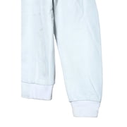 SHARO Men's White Leather Bomber Fashion Jacket