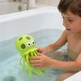 thumbnail image 4 of Jellyfish Shape Squeeze Ball Colorful Silicone Sensory Bead Filled Hand Grip Decompression Pinch Knead Slow Recovery Stretch Tentacles, 1 Count, 4 of 7