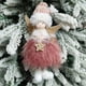 thumbnail image 2 of Colgante navideño de muñeco de ángel de peluche para niñas, 2 of 3