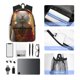 thumbnail image 4 of Balery Sunshine Flower Meditating Cat Mochila para Mujeres y Hombres, Mochila Ligera Casual para Viajes, Mochila Clásica Básica para la Universidad, 4 of 6