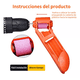 thumbnail image 4 of Portátil Afilador Brocas Taladro Repara De Saca Punta Filo 2 azul/naranja, 4 of 5