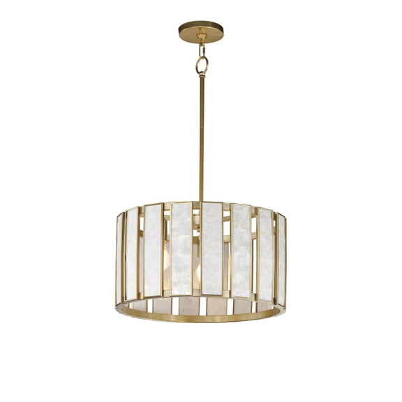 12803CZNAB-Maxim Lighting-Miramar - 3 Light Pendant-11 Inches Tall and 18 Inches Wide     -Traditional Installation