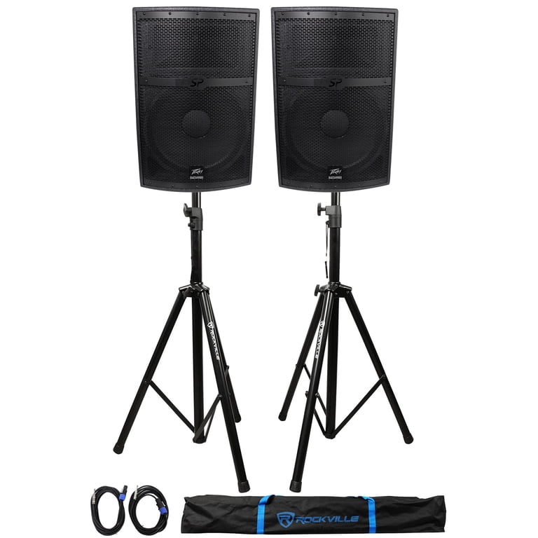 2) Peavey SP 2 SP2 4000w 15
