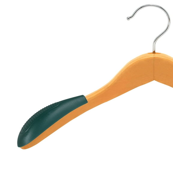 OULII 10Sets Wide Plastic Shoulder Pads for Hanger Preventing Clothes Deformation