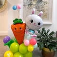 thumbnail image 2 of Easter Bunny Balloon Set Foil Rabbit Decorations for Party Celebration Egg Hunt Home Decor and Photo Backdrops, 2 of 4