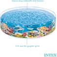 thumbnail image 4 of Deep-sea blue 8-foot x 18-inch instant circular plastic ground children's swimming pool, 4 of 7
