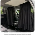 thumbnail image 4 of Car Privacy Curtains 2025: Auto Front & Rear Partition Sun Shade - Universal Retractable Car Window Cover for Sun Protection & Interior Privacy A, 4 of 5