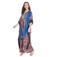 thumbnail image 5 of Gypsie Blu Plus Size Kaftan Dress for Women Printed Loose Maxi Kimono Style Long Caftan Maxi Sleepwear Online, 5 of 7