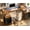Rustic Brown, variant on 67" U Shaped Office Desk with 6 Drawers & File Cabinets,Work from Home Computer Desk with Power Outlets,Gaming Desks with LED Lights,Study Writing Table for Bedroom,Rustic Brown