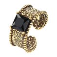 thumbnail image 1 of Anillo de hilo rizado de alta resistencia para mujeres Anillo avanzado de moda y versátil Anillo de dedo índice abierto y ajustable, 1 of 8