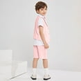 thumbnail image 3 of Lolanta Summer Boys Suit Kids Wedding Ring Bearing Costume 4 Pcs Shirt Vest Shorts Set, 3 of 5