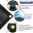 thumbnail image 5 of 90% Shade Cloth for Garden,Black Shade Mesh Tarp for Pergola Greenhouse Kennel, 5 of 7
