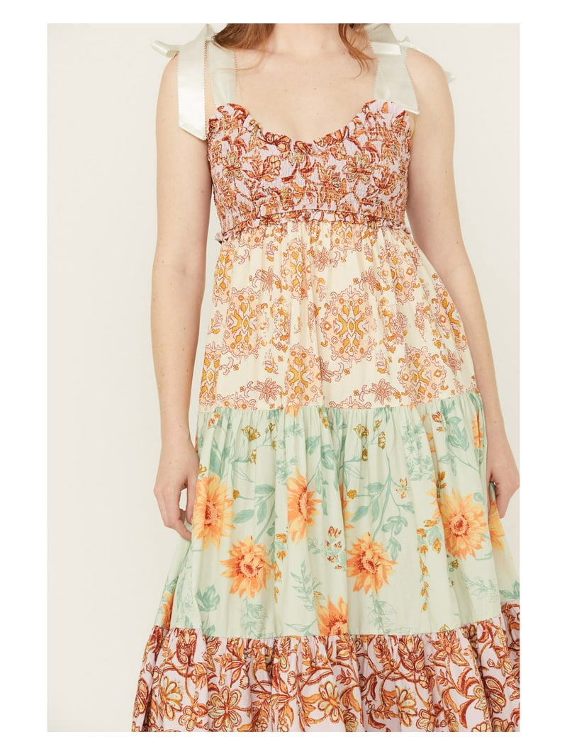 knee length dresses for ladies Free People Bluebell Maxi Dress – Josie's Boutique main image 1