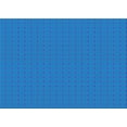 thumbnail image 1 of Ahgly Company Indoor Rectangle Patterned Blue Dress Blue Area Rugs, 2' x 4', 1 of 6