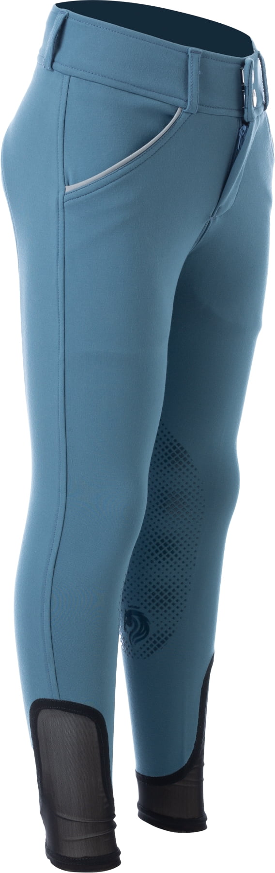 Equinavia Greta Kids Premium Equestrian Riding Pants | Silicone Knee Patch Breeches