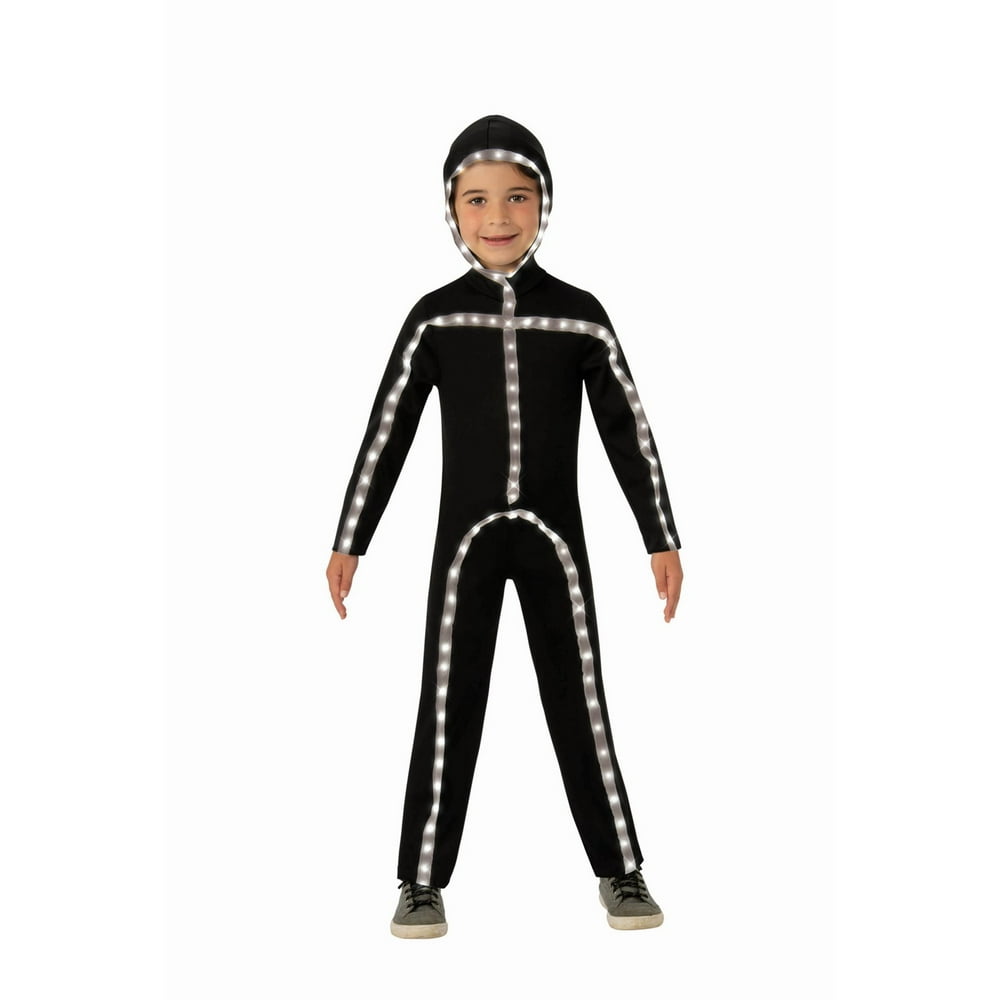 Kids LightUp Stick Man Costume