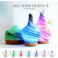 thumbnail image 2 of Porseme 150ml Essential Oil Diffuser Glass Color Changing Aroma Air Diffusers Aromatherapy Ultrasonic Cool Mist Humidifier 6 Running Hours Waterless Auto-Off for Sleeping, Yoga, Office, Spa (Ink), 2 of 7