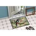 thumbnail image 2 of Carolines Treasures ASA2175MAT Woodpecker Door Mat Indoor Rug or Outdoor Welcome Mat 18x27 Doormat  27"L x 18"W, 2 of 4