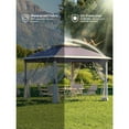 thumbnail image 4 of 11x11FT Pop Up Canopy Tent with Mosquito Net,Waterproof & UV Resistant Outdoor Gazebo Canopy , Easy Setup Shelter for Patio,Backyard,Garden, and Events, 4 of 8