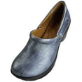 thumbnail image 1 of Nurse Mates Bryar Lightweight Leather Medical Nursing Clogs Slip-On Doctor Shoes, 37867 Steel / 11B(M)US, 1 of 7