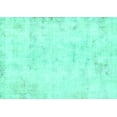 thumbnail image 1 of Ahgly Company Machine Washable Indoor Rectangle Abstract Turquoise Blue Modern Area Rugs, 7' x 10', 1 of 4