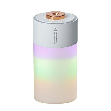 

Geruite Mini Humidifier Portable Small Cool Mist Humidifiers USB Personal Desktop Humidifier Colorful Night Light Humidifier 300ml Super Quiet Humidifiers for Office Desktop Car forceful