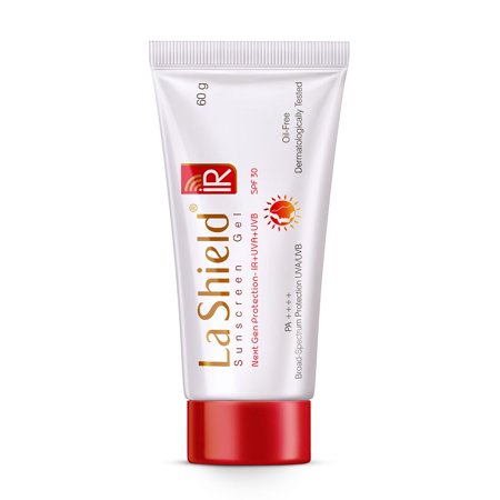 La Shield IR SPF 30+ & Pa+++ Sunscreen Gel, 60 g