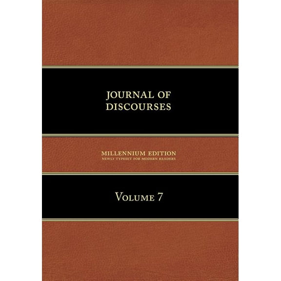 Journal of Discourses, Volume 7 (Paperback)