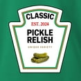 thumbnail image 3 of Wild Bobby Classic Pickle Relish Funny Condiment Tshirt Suit DIY Costume Tee Men Tee, 3 of 6