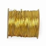 300ft Decorative elastic metallic stretch tie cord - Gold