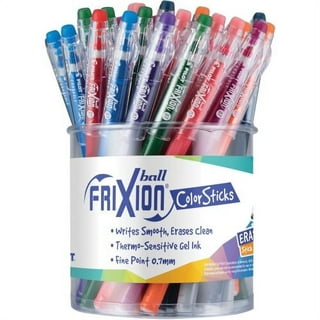 Pilot Frixion Color Sticks Erasable Gel Pens 5Pk Assorted Colors 2408996