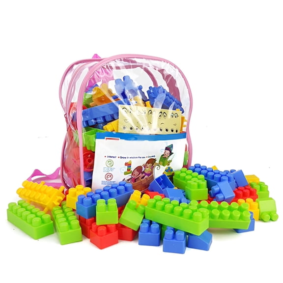 BESTSKY 2026 New 130Pcs Baby Building Blocks,High-Quality Abs Building Blocks,For Playroom,Home,Daycare,Easy to Connect Toy Building Sets