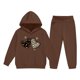 thumbnail image 5 of Cowsor Little Girls Outfits 2 Piece Toddler Long Sleeve Sweatshirt Leggings Pants Clothing Set, 5 of 6