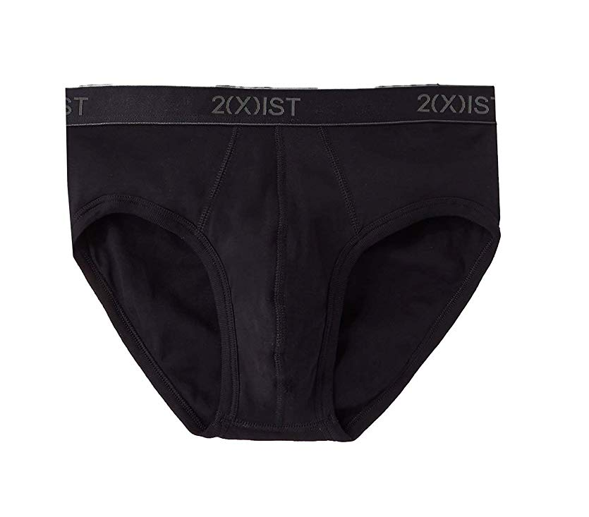 2(x)ist Men's One Contour Pouch Brief, Black