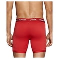 thumbnail image 3 of Tommy Hilfiger Mens Everyday Micro Boxer Brief Multipack Medium Mahogany Multicolor 3 Pack, 3 of 6