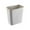 Gray, variant on Kitchen Trash Can, Step-On Garbage Can with Lid, Tall Kitchen & Bathroom Trash Can, Small Office Waste Bin, Green - Xuniizn