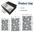 thumbnail image 2 of OZHOMY 6x9 Ft Reversible Outdoor Rugs Portable Leaf Pattern Mats Waterproof Plastic Straw Mat Foldable RV Camping Carpet for Garden Patios Deck Balcony BBQ Beach (Grey & White) C99, 2 of 3