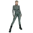 thumbnail image 1 of Combinaison Chaton Skinny Extensible Cosplay Animal Squelette 3d pour Femmes Halloween, 1 of 3