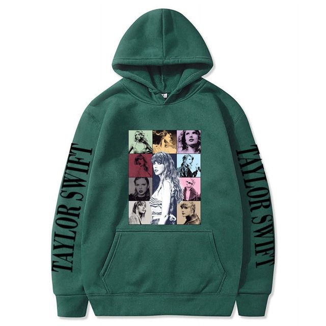 Taylor Swift Men'S And Women'S Casual Sports Hooded Sweatshirt Loose Thread Bottom Hem Sweatshirt Jacket