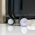 thumbnail image 2 of WEUVEB 8Pcs Silicone Suitcase Wheel Protectors for Daily Use Travel, 2 of 8