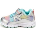 thumbnail image 7 of Stride Rite Girls Made2Play Journey Adaptable Athletic Sneaker, Silver/Multi, 8.5 Wide Toddler, 7 of 7