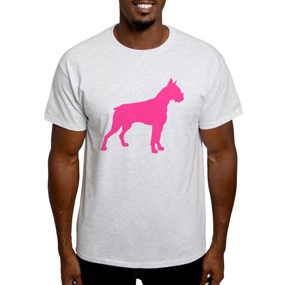 CafePress - Boxer Silhouette Light T Shirt - Men's Classic Graphic T-Shirt