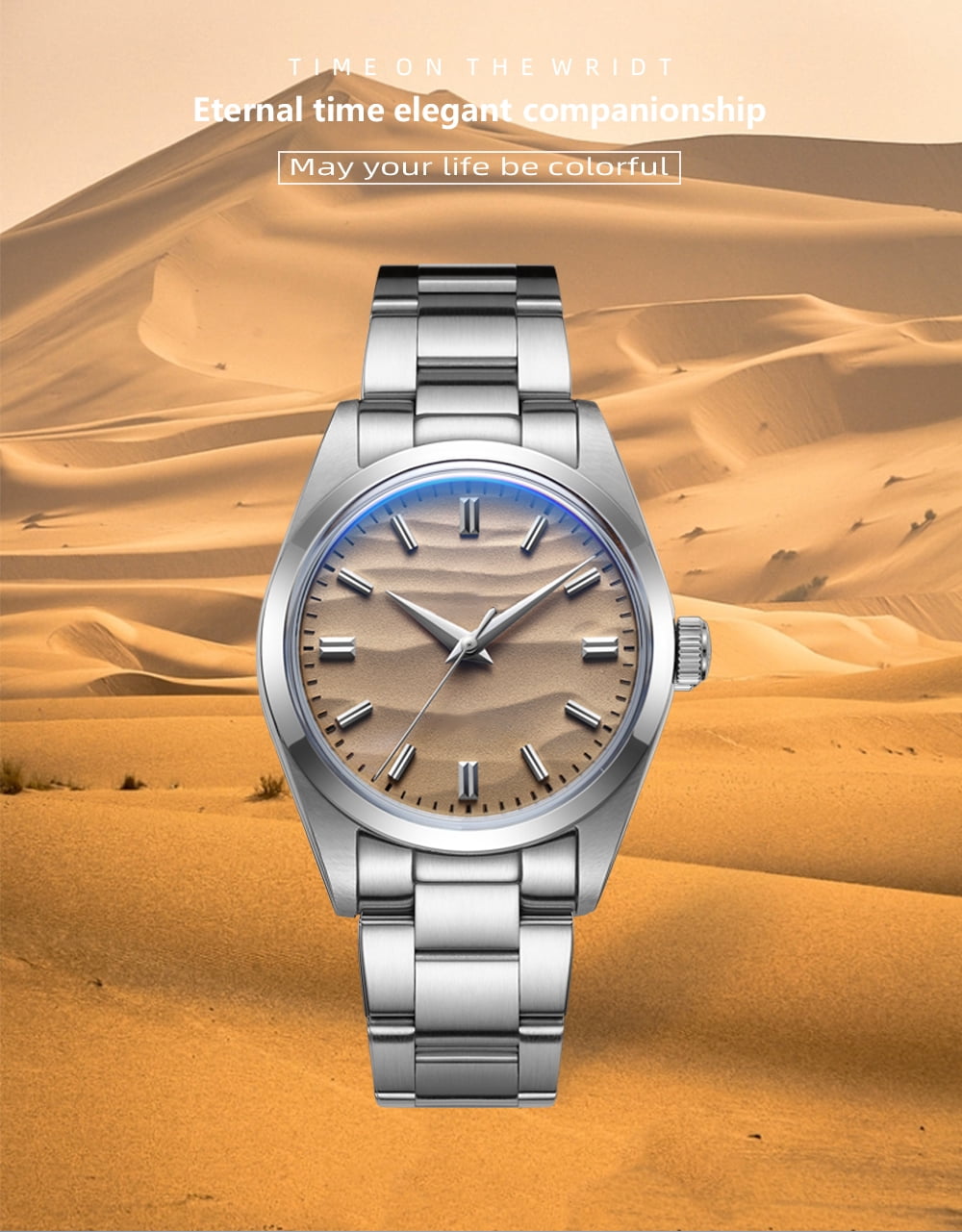 ADDIESDIVE Watches for Men with Japanese VH31 Quartz Movement, 316L Stainless Steel, 100m Waterproof Dive Watches, Unisex 36mm Dress/Casual AD2030