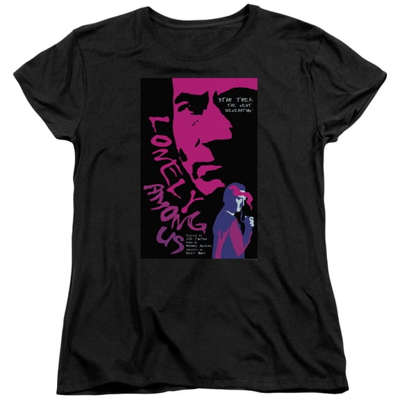 Star Trek - Tng Season 1 Episode 7 - Women's Short Sleeve Shirt - Medium