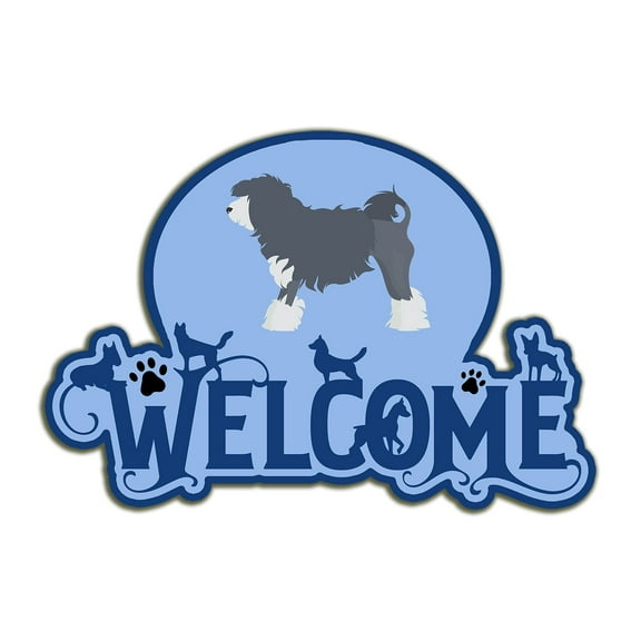 Lowchen Little Lion Dog #1 Welcome Door Hanger Decoration